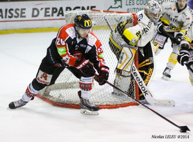 Photo hockey match Amiens  - Rouen le 13/01/2015