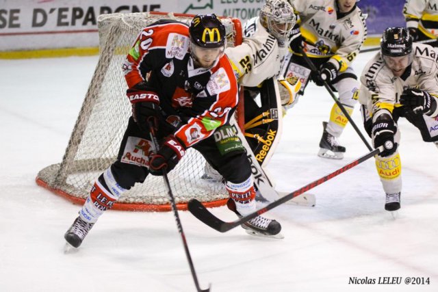 Photo hockey match Amiens  - Rouen le 13/01/2015