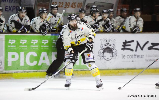 Photo hockey match Amiens  - Rouen le 13/01/2015