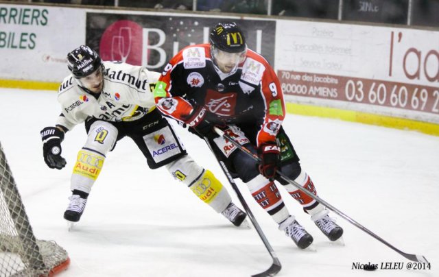 Photo hockey match Amiens  - Rouen le 13/01/2015