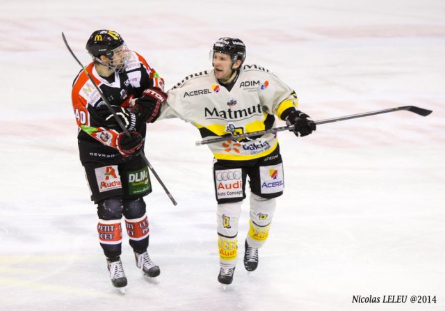 Photo hockey match Amiens  - Rouen le 13/01/2015