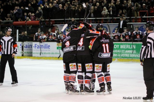 Photo hockey match Amiens  - Rouen le 13/01/2015