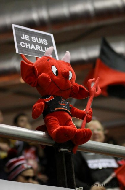 Photo hockey match Amiens  - Rouen le 13/01/2015