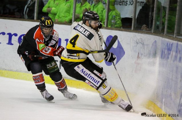 Photo hockey match Amiens  - Rouen le 13/01/2015