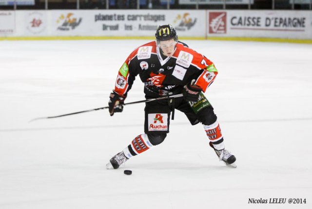 Photo hockey match Amiens  - Rouen le 13/01/2015