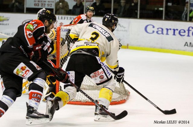 Photo hockey match Amiens  - Rouen le 13/01/2015