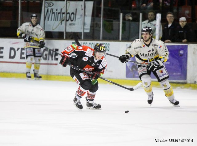 Photo hockey match Amiens  - Rouen le 13/01/2015