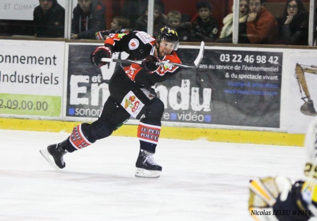 Photo hockey match Amiens  - Rouen le 13/01/2015