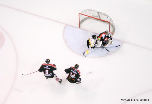Photo hockey match Amiens  - Rouen le 13/01/2015