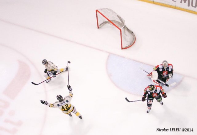Photo hockey match Amiens  - Rouen le 13/01/2015