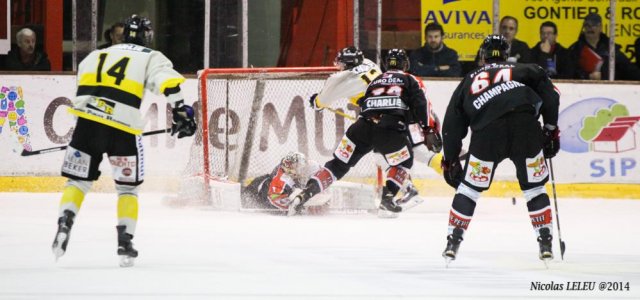 Photo hockey match Amiens  - Rouen le 13/01/2015