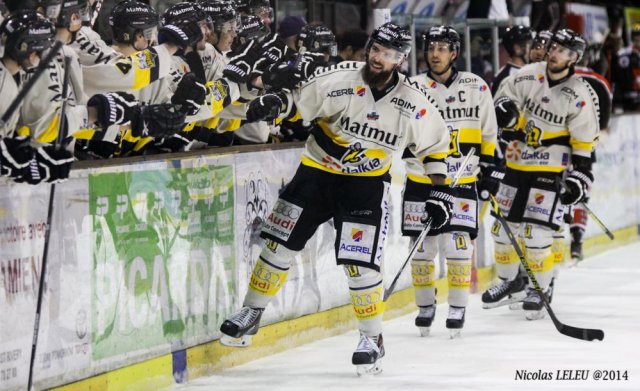 Photo hockey match Amiens  - Rouen le 13/01/2015