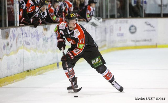 Photo hockey match Amiens  - Rouen le 13/01/2015