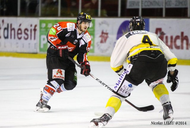 Photo hockey match Amiens  - Rouen le 13/01/2015