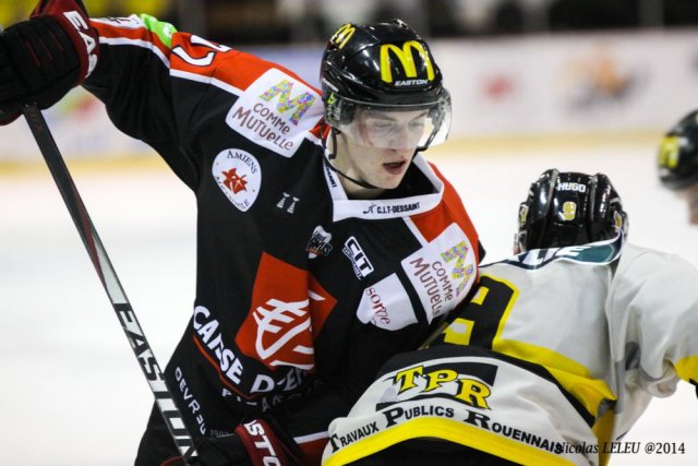 Photo hockey match Amiens  - Rouen le 13/01/2015