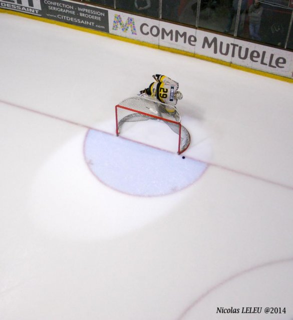 Photo hockey match Amiens  - Rouen le 13/01/2015