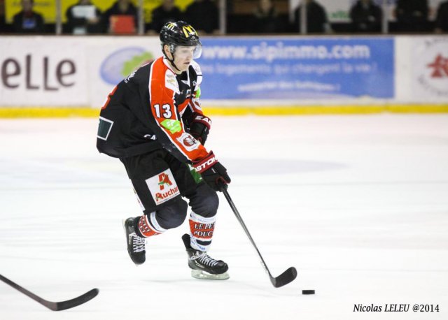 Photo hockey match Amiens  - Rouen le 13/01/2015