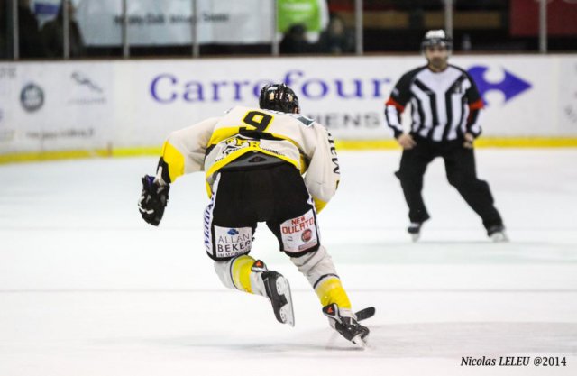 Photo hockey match Amiens  - Rouen le 13/01/2015