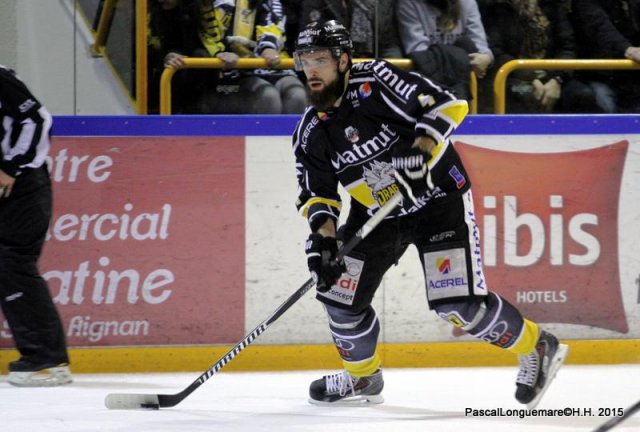Photo hockey match Rouen - Grenoble  le 17/01/2015