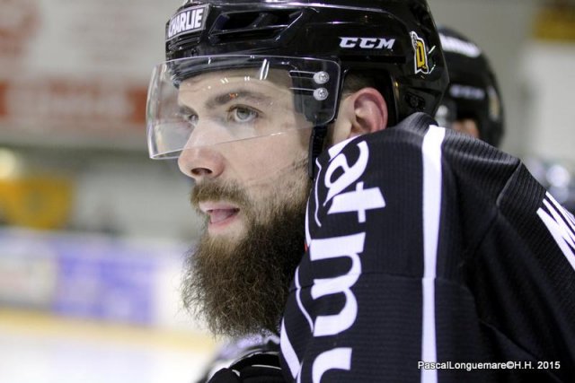 Photo hockey match Rouen - Grenoble  le 17/01/2015