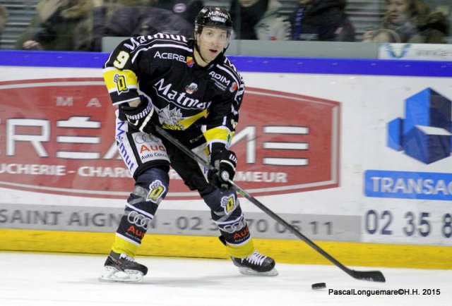 Photo hockey match Rouen - Grenoble  le 17/01/2015