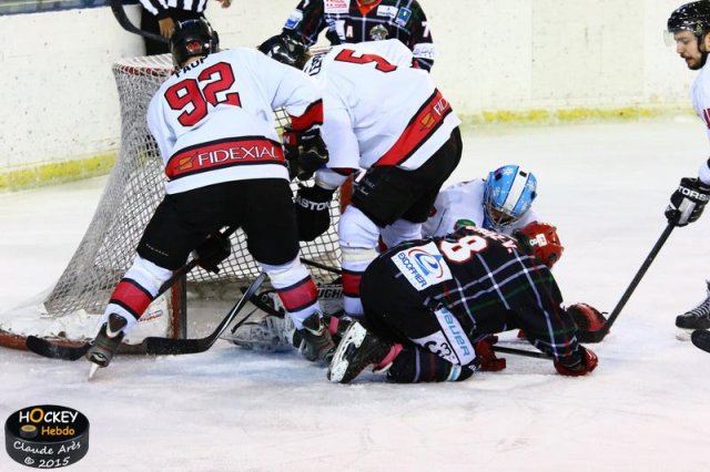 Photo hockey match Mont-Blanc - Toulouse-Blagnac le 17/01/2015