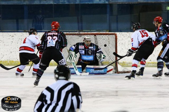 Photo hockey match Mont-Blanc - Toulouse-Blagnac le 17/01/2015