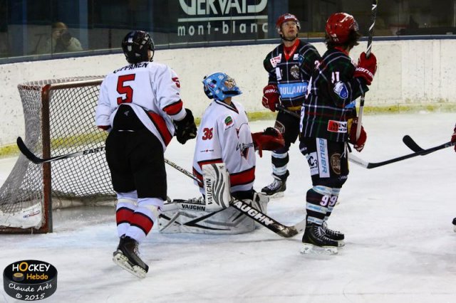 Photo hockey match Mont-Blanc - Toulouse-Blagnac le 17/01/2015