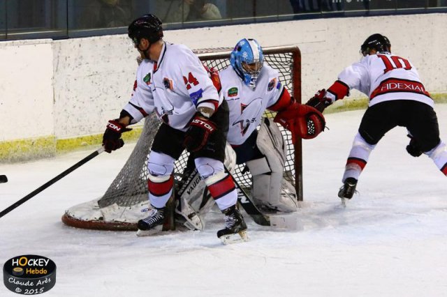 Photo hockey match Mont-Blanc - Toulouse-Blagnac le 17/01/2015