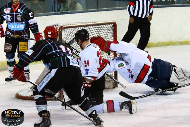 Photo hockey match Mont-Blanc - Toulouse-Blagnac le 17/01/2015