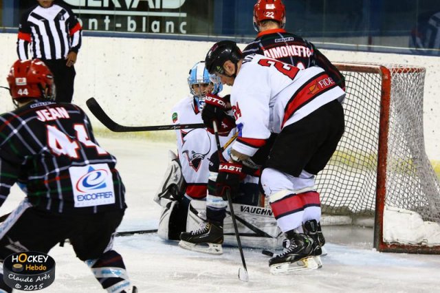 Photo hockey match Mont-Blanc - Toulouse-Blagnac le 17/01/2015