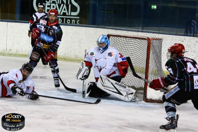 Photo hockey match Mont-Blanc - Toulouse-Blagnac le 17/01/2015