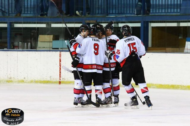 Photo hockey match Mont-Blanc - Toulouse-Blagnac le 17/01/2015