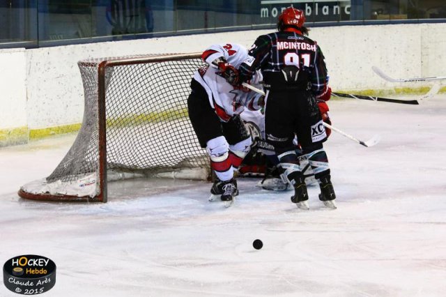 Photo hockey match Mont-Blanc - Toulouse-Blagnac le 17/01/2015