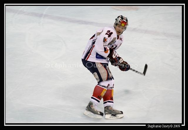 Photo hockey match Rouen - Grenoble  le 06/01/2009