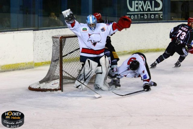 Photo hockey match Mont-Blanc - Toulouse-Blagnac le 17/01/2015