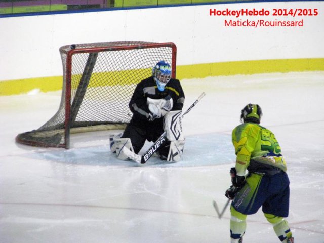 Photo hockey match Besançon - Châlons-en-Champagne le 17/01/2015