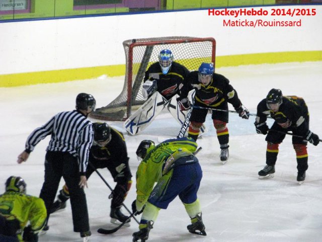 Photo hockey match Besançon - Châlons-en-Champagne le 17/01/2015