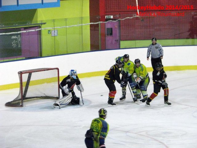 Photo hockey match Besançon - Châlons-en-Champagne le 17/01/2015
