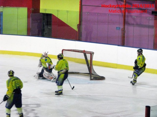 Photo hockey match Besançon - Châlons-en-Champagne le 17/01/2015
