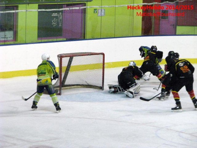 Photo hockey match Besançon - Châlons-en-Champagne le 17/01/2015