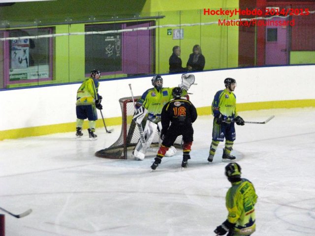 Photo hockey match Besançon - Châlons-en-Champagne le 17/01/2015