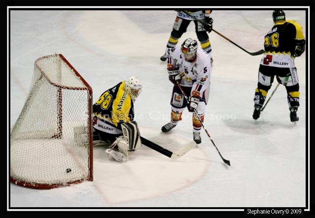 Photo hockey match Rouen - Grenoble  le 06/01/2009