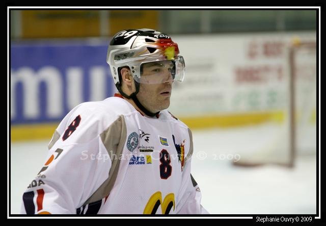 Photo hockey match Rouen - Grenoble  le 06/01/2009