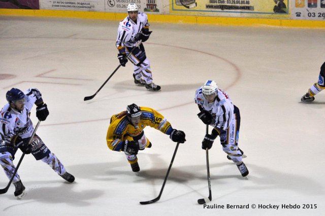 Photo hockey match Reims* - Dunkerque le 17/01/2015