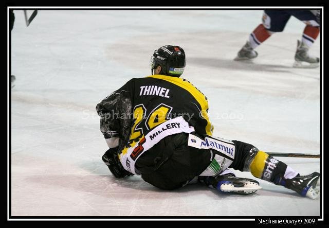 Photo hockey match Rouen - Grenoble  le 06/01/2009