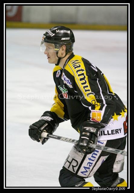 Photo hockey match Rouen - Grenoble  le 06/01/2009