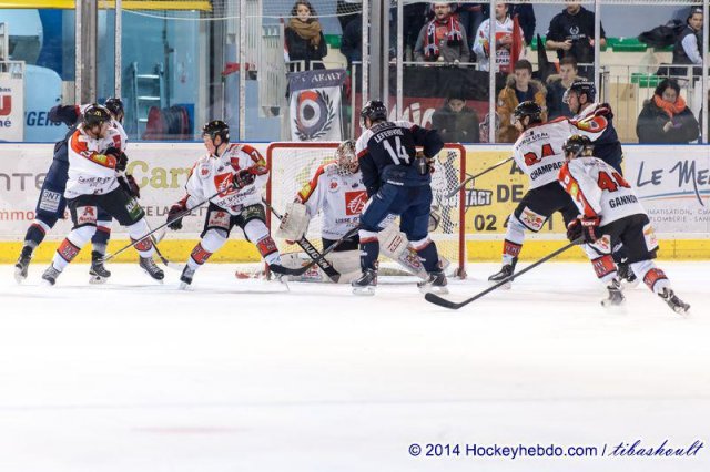 Photo hockey match Angers  - Amiens  le 17/01/2015