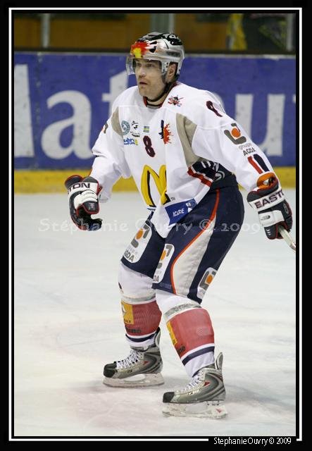 Photo hockey match Rouen - Grenoble  le 06/01/2009