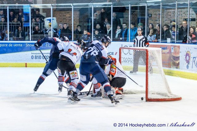 Photo hockey match Angers  - Amiens  le 17/01/2015